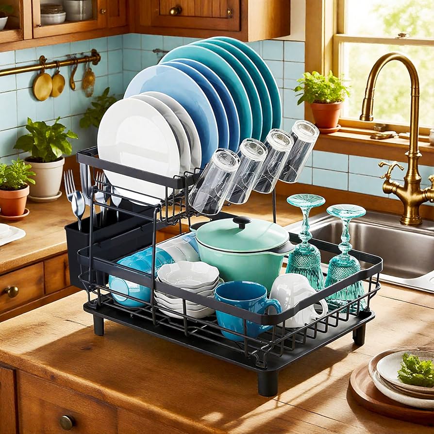 Best Dish Drying Rack: Maximize Your Kitchen’s Efficiency and Style